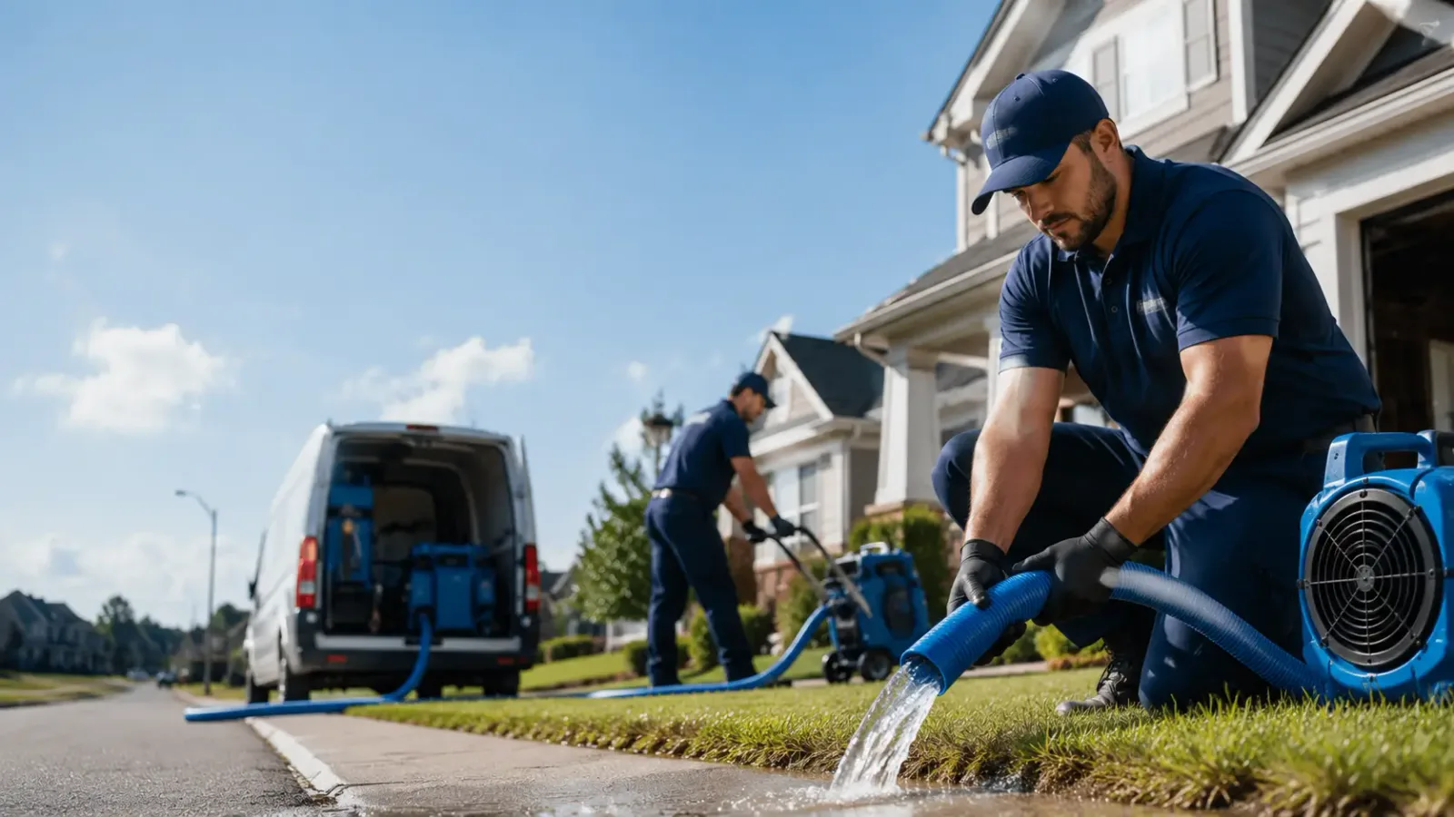 Flood Damage Restoration in Mount Hope, WI